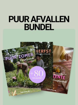 bundel Puur Afvallen weekmenu bundel